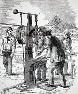 Rivets: Nasmyth's drilling machine