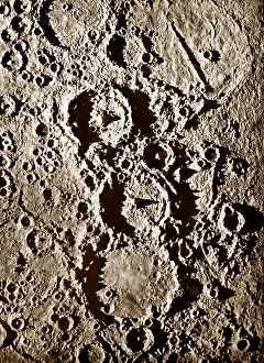 Nasmyth: Nasmyth's model moon photograph, Ptolemy, Alphons, Arzachael