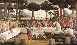 1445: Nastagio degli Onesti, by Botticelli
