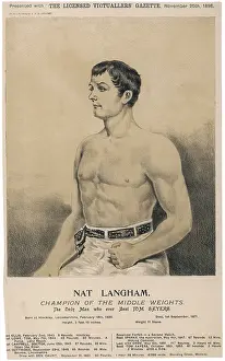 Defeating: Nat Langham, Boxer