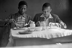 Magubane: Nat Nakasa (Drum writer/Journalist) and Peter