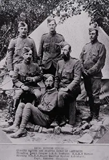 Ladysmith: Natal Mounted RiflesQuarter Master and staff, Siege of Ladys