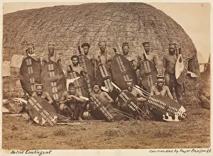 Spears: Natal Native Contingent (NCC) armed with assegais
