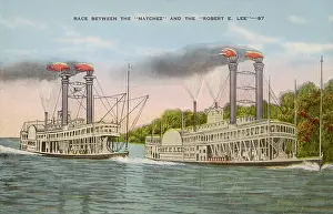 Steamboats: The Natchez and Robert E. Lee