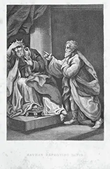 Reuben Luke Collection: Nathan reproving David