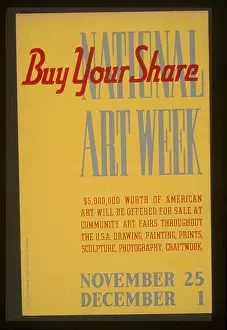 Craftwork: National Art Week Buy your share