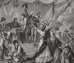 Enlistment: The National Assembly declared La Patrie en danger