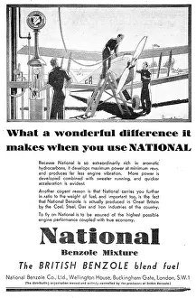 Benzole: National Benzole Aviation Fuel