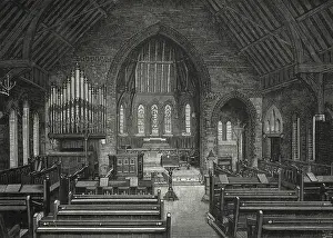 Bethnal: National Children's Home (NCH), Bethnal Green - Chapel inter