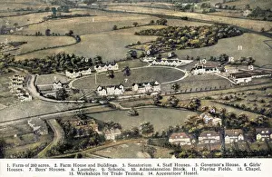 Identifying: National Children's Home (NCH), Harpenden - aerial view