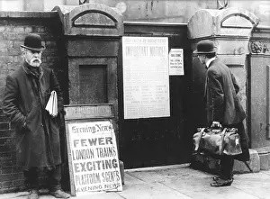 Notices: National Coal Strike, 1912