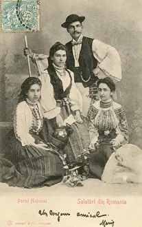 Traditioanl: National costume of Romania