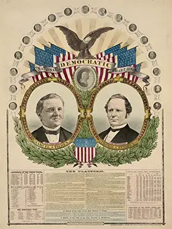 Mate: National Democratic chart, 1876--For president, Samuel J. Ti