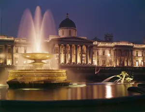 Trafalgar: National Gallery by Night, London