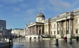 Sainsbury: National Gallery, Trafalgar Square, London, England