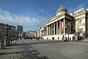 Sainsbury: National Gallery, Trafalgar Square, London, England