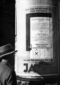 Enforcement: Call of the national government for the referendum on th
