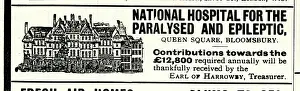 Fundraising: National Hospital for the Paralysed and Epileptic