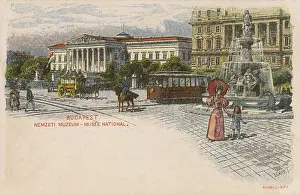 Tramline: National Museum - Budapest, Hungary