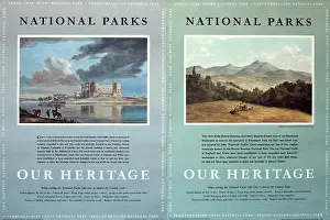 Brecon: National Parks poster