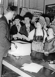 Polling: National referendum in Spitz an der Donau, 1938