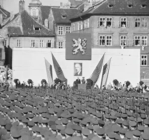 Totalitarian: National Security Corps march at Old Town Square
