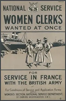 Clerks: NATIONAL SERVICE WWI