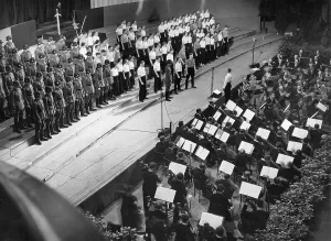 Bodyguard: National Socialist initiation game, around 1935