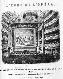 Thater: National Theater in Munich, 1840s