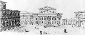 Thater: National Theater in Munich around 1880