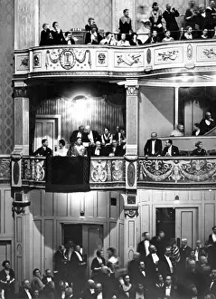 Torquato: National Theater in Weimar before a performance during a yea