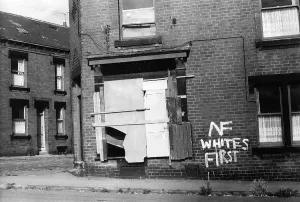 Vandalism: National Front vandalism