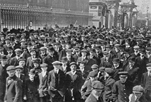 Mourned: A Nation's Apprehension: The Crowds Outside Buckingham Palac