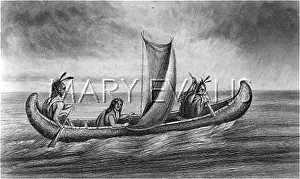 Rarely: NATIVE AMERICAN CANOE