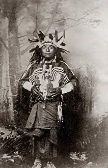 Collodion: Native American Commanche Indian John