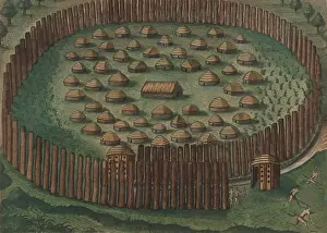 Palisade: A native American fortified town in Florida