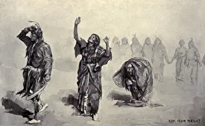 Rebirth: Native American Ghost Dancers left the dance circle