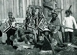 Cody: Native American Indian dancers