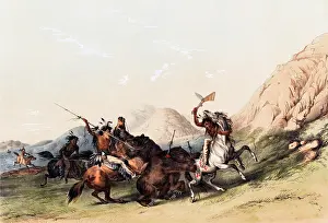 Ferocious: Native American Indians Attacking the Grizzly Bear