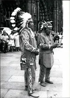 Speciality: Native American Indians from Canada visit Cologne