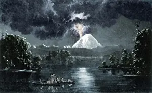 Salvage: Native American Indians, Mount St. Helens Eruption, 1847