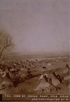 Teepees: Native American Indians - reservation