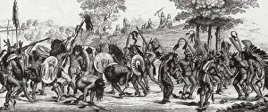 Anthropological: Native American Indians, Tribal Dance
