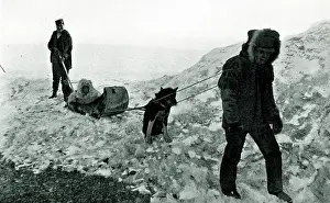 Pull: Native American mail delivery, Mackenzie, Canada