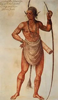 Southeastern: Native American Man, c. 1590