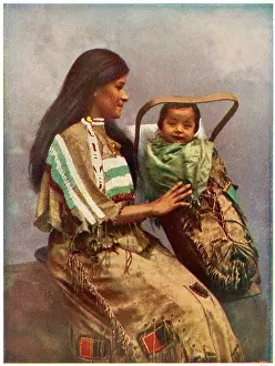 Papoose: NATIVE AMERICAN MOTHER