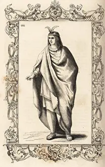 16th Century: Native American nobleman from Cusco, Peru, 16th century