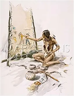 Pictographs: NATIVE AMERICAN WRITING