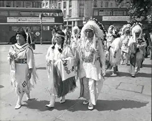 Conveying: Native Americans from Alberta, Canada, in London