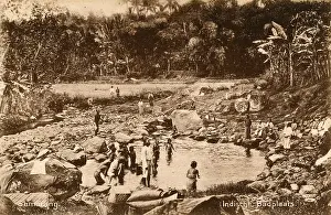 Jakarta: Native bathing pool, Semarang, North Java, Indonesia